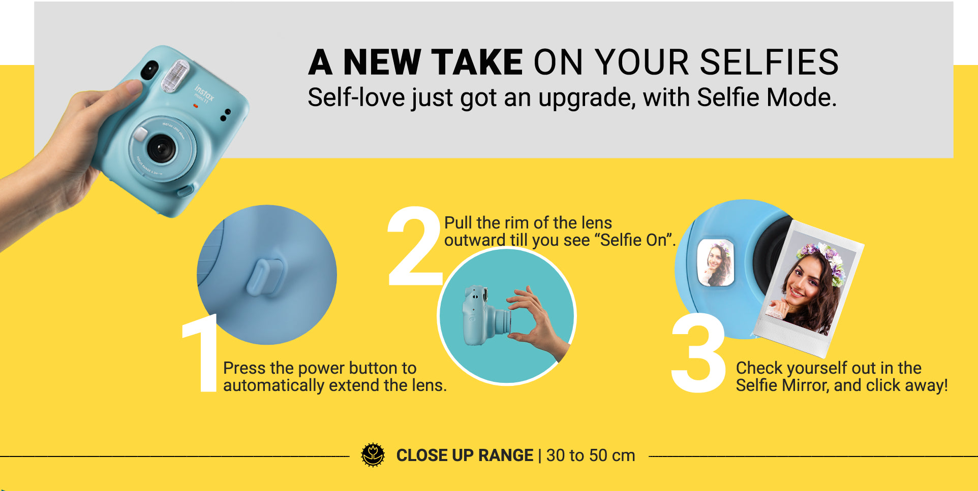 Instax Mini 11 - Selfie Mode Feature