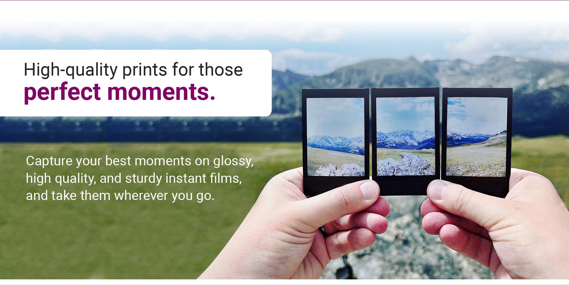 Instax Films - High quality prints
