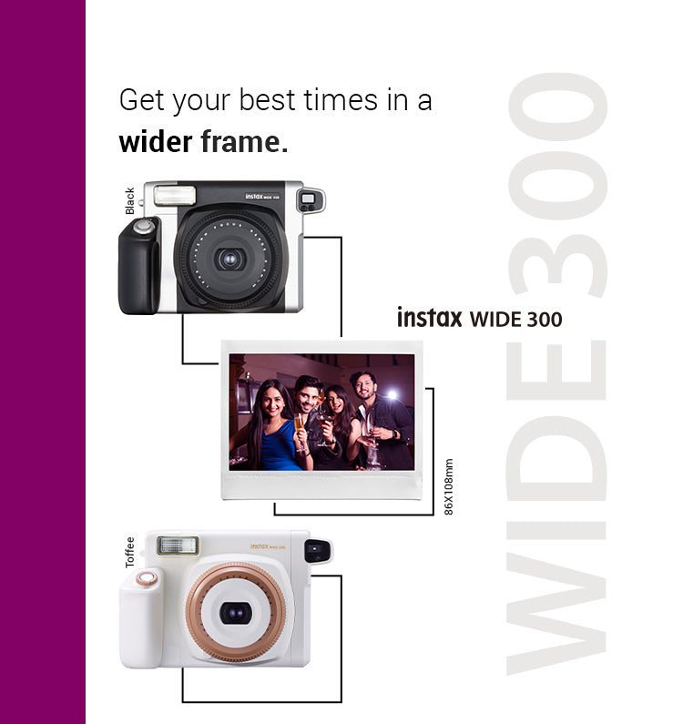Instax wide 300 - Multiple colour options