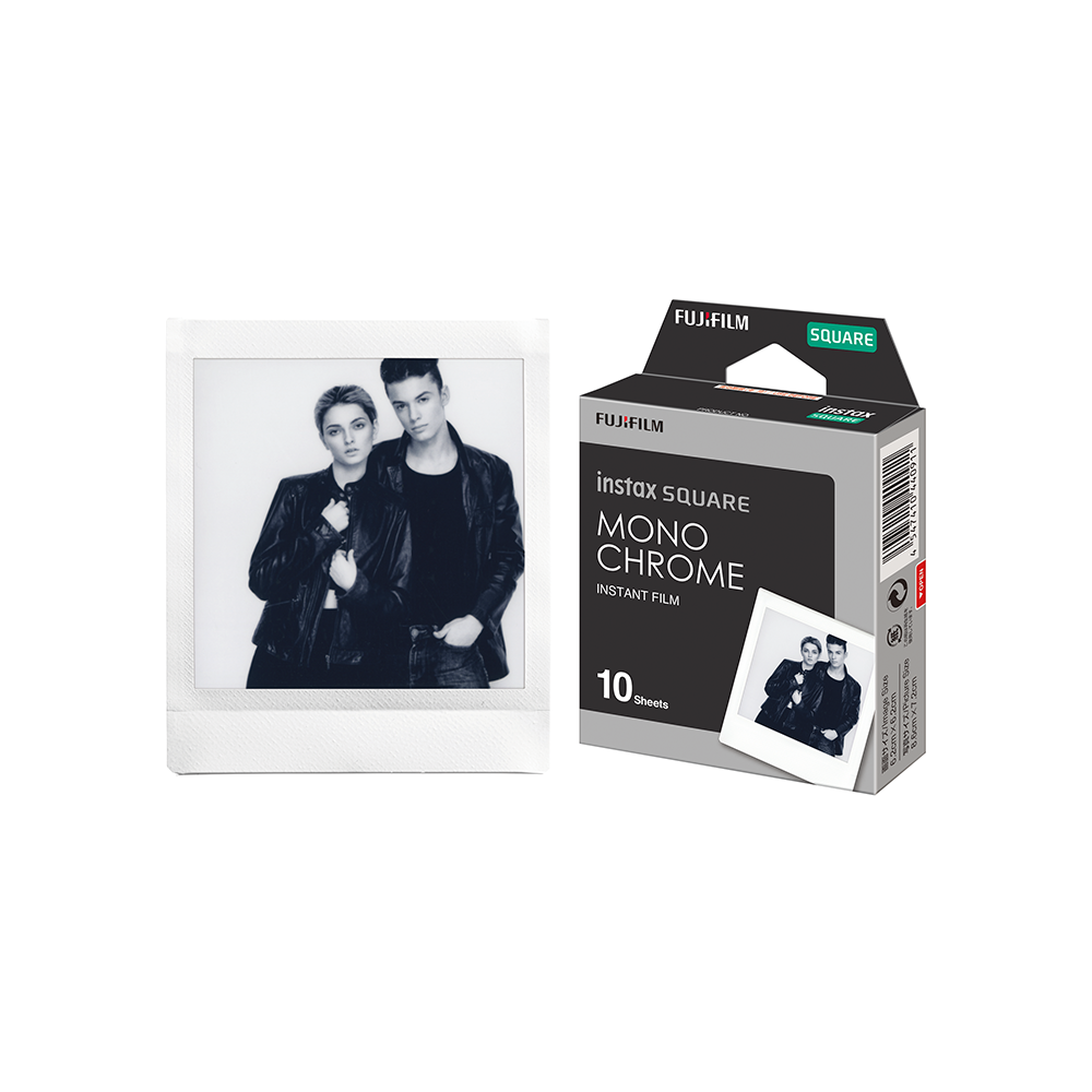 Instax square Monochrome Film Pack  (10 sheets)