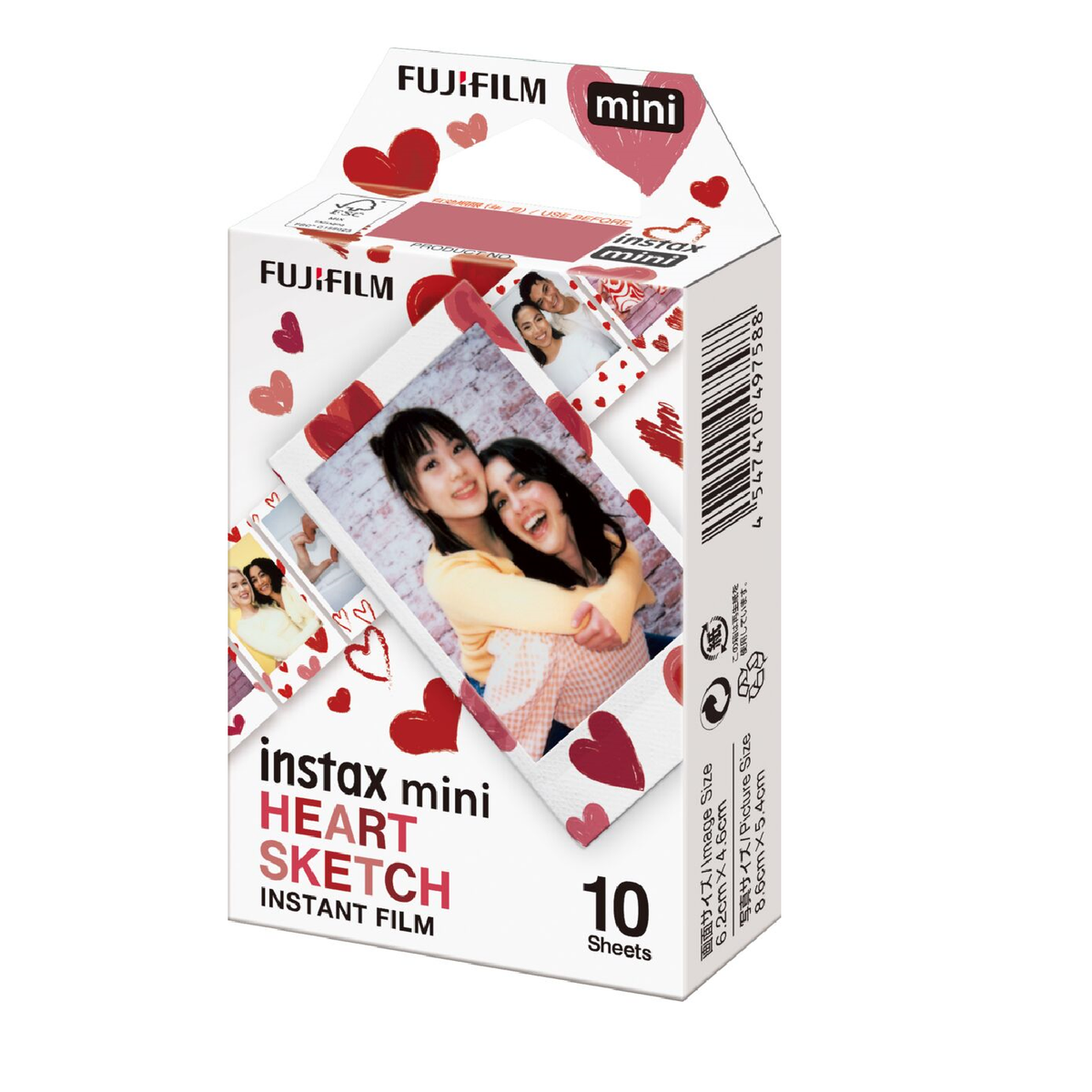 Buy Instax Mini Heart Sketch Film Online Fujifilm Instax