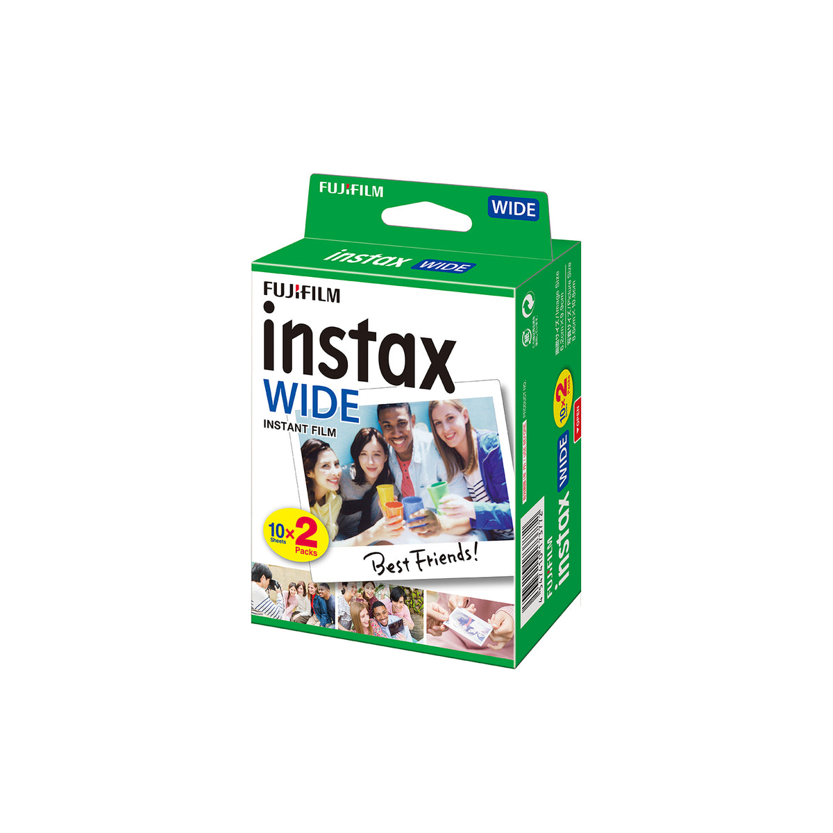 Instax wide film 20 sheets per pack Fujifilm Instax