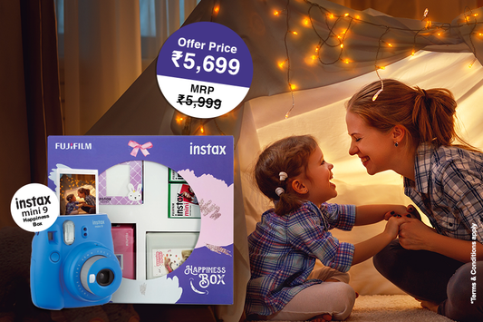 Get Instax mini 9 happiness box now at Rs 5,699