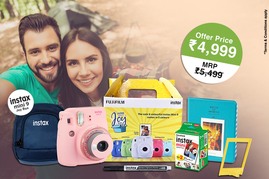 Get Instax mini 9 joy box now at Rs 4,999