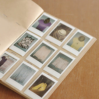 Outfit planning with instax photos