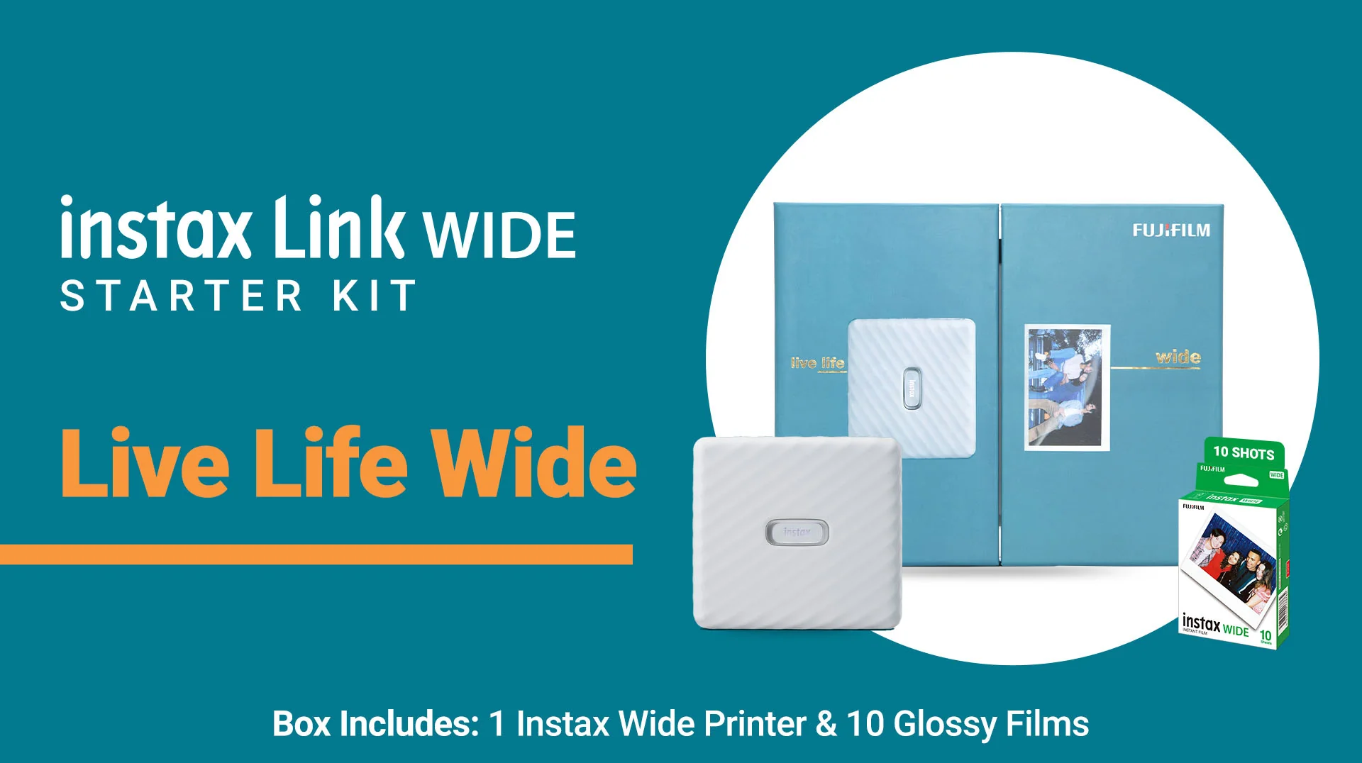 Instax Link WIDE Starter Kit