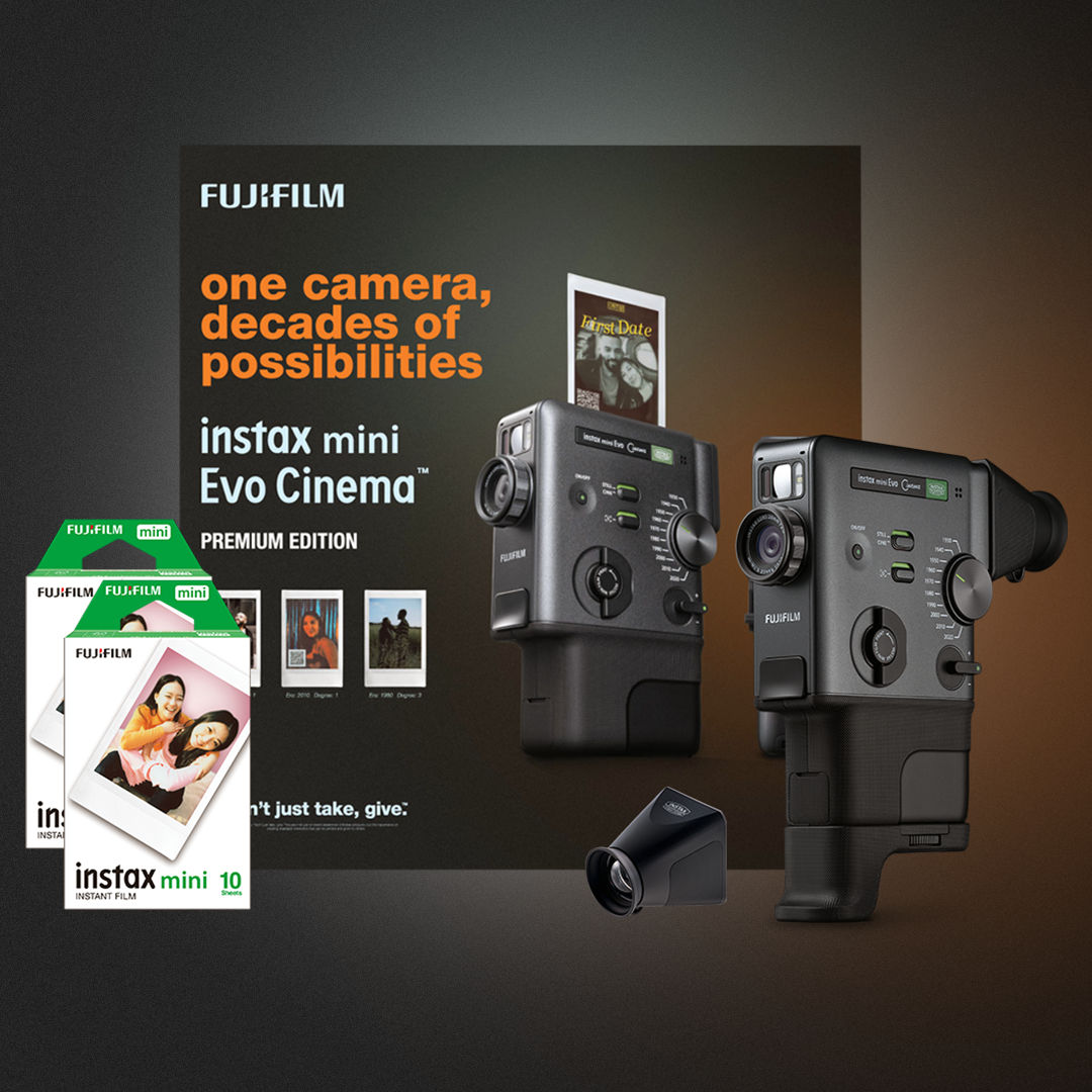 Buy Instax Mini Evo Cinema™ Hybrid Sound Camera | Fujifilm Instax Buy Instax Mini Evo Cinema™ Hybrid Sound Camera | Fujifilm Instax