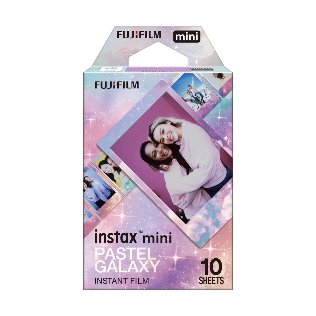 Instax Mini Pastel Galaxy Film - 10 Sheets Per Pack