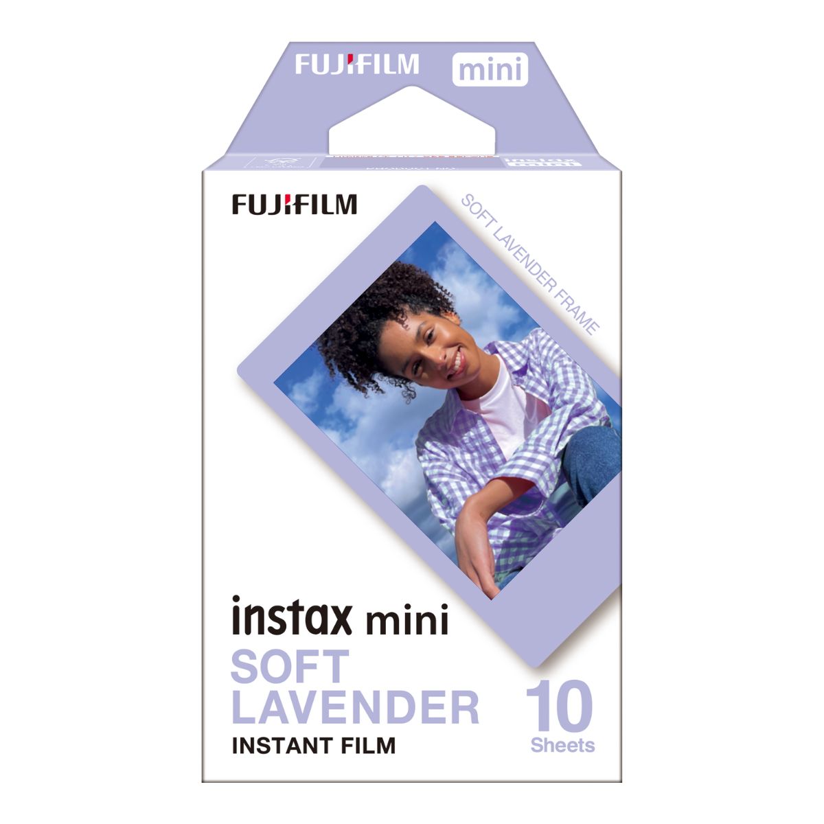 Buy Mini Film Soft Lavender Online Fujifilm Instax