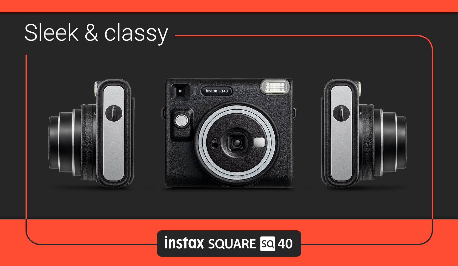 Instax SQ40 - Sleek & Classy Instant Camera 