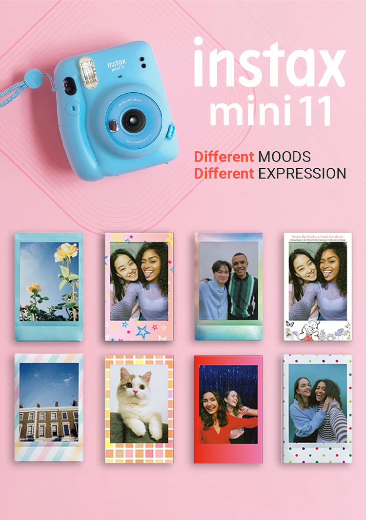Instax Mini 11 Moments Box with Mini Films