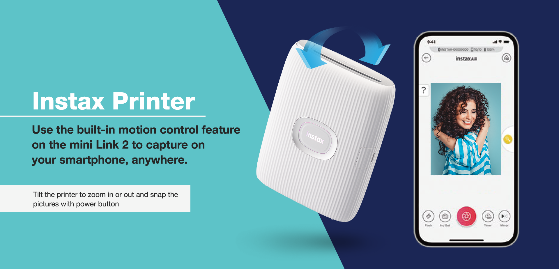 Instax Mini Link 2 - Motion Control Feature