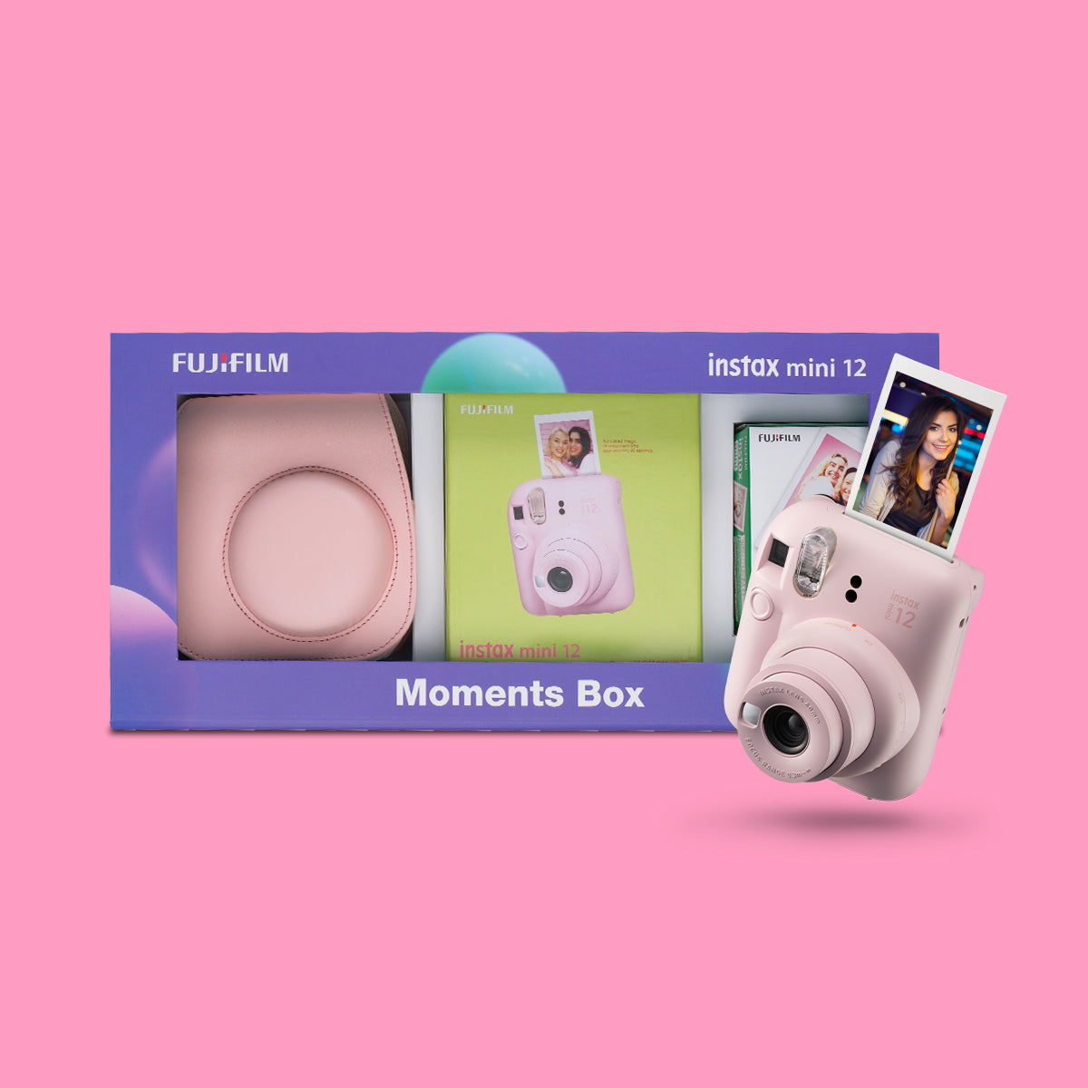 Fujifilm Instax Mini 12 Bundle - Purple : Target