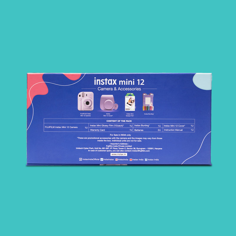 Instax Mini 12 Gift Box Personalised Edition