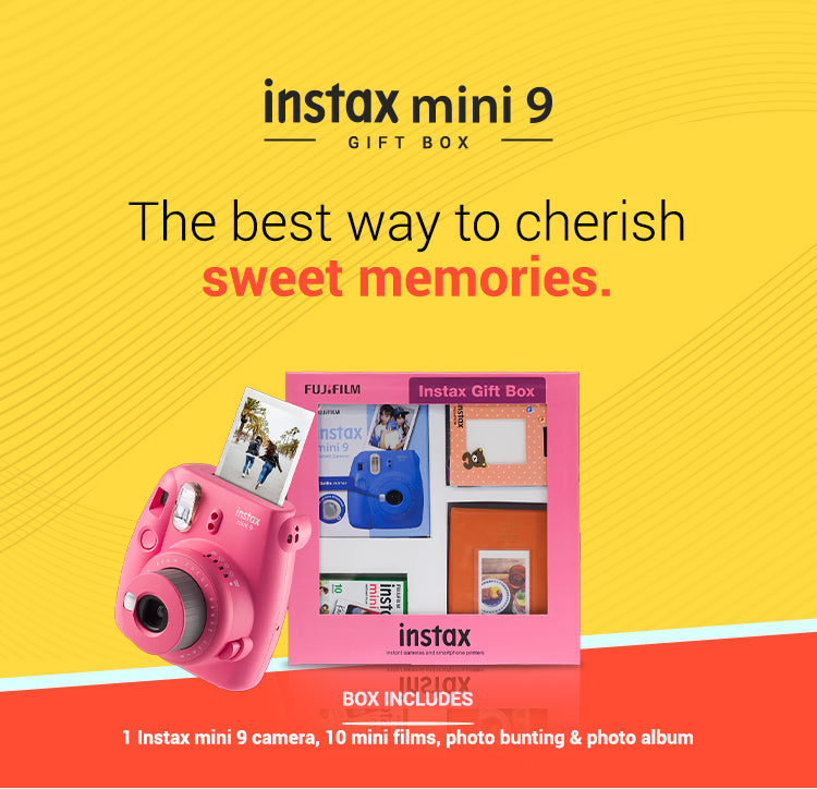 Instax Mini 9 - Gift Box 