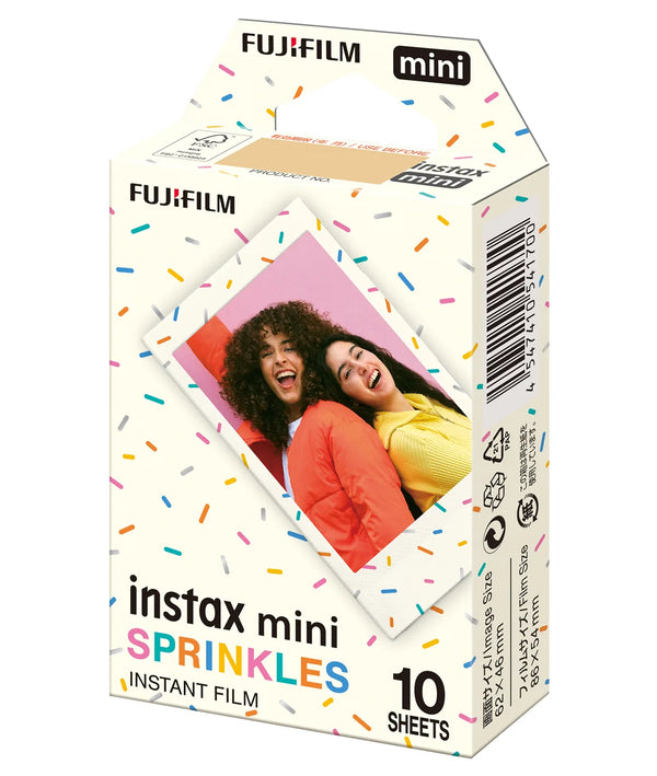Instax Mini Sprinkles Film  - 10 Sheets Per Pack