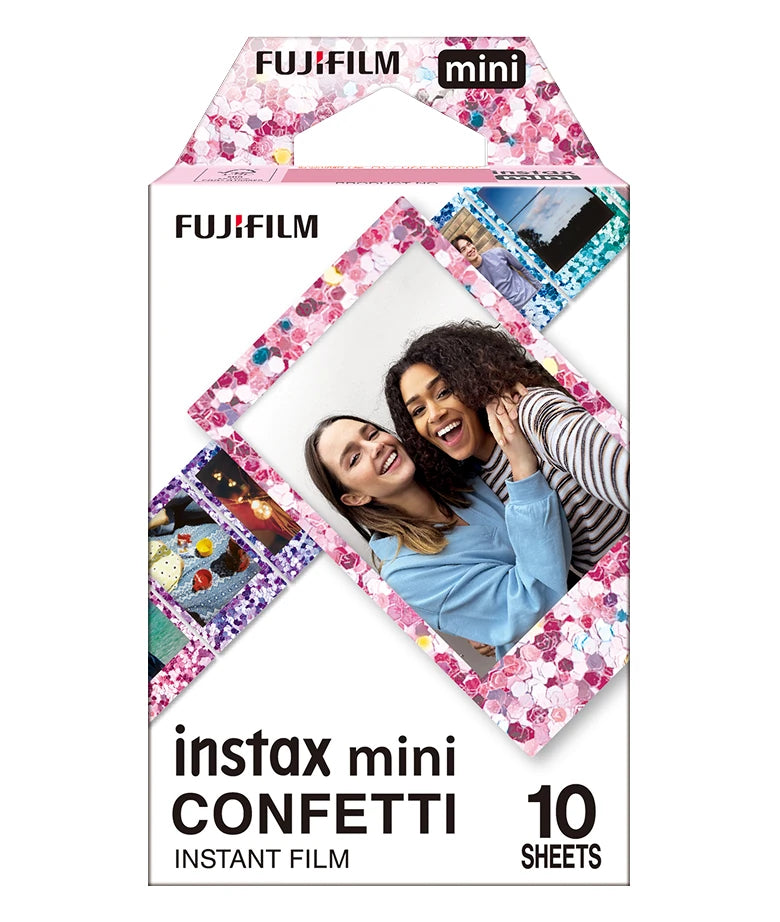Instax Mini Confetti Film  - 10 Sheets Per Pack