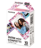 Instax Mini Confetti Film  - 10 Sheets Per Pack