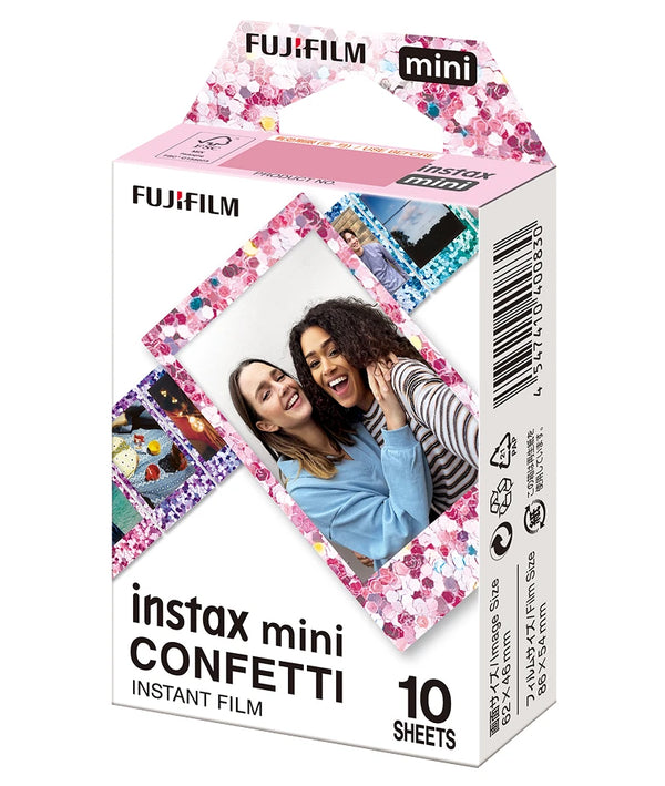 Instax Mini Confetti Film  - 10 Sheets Per Pack