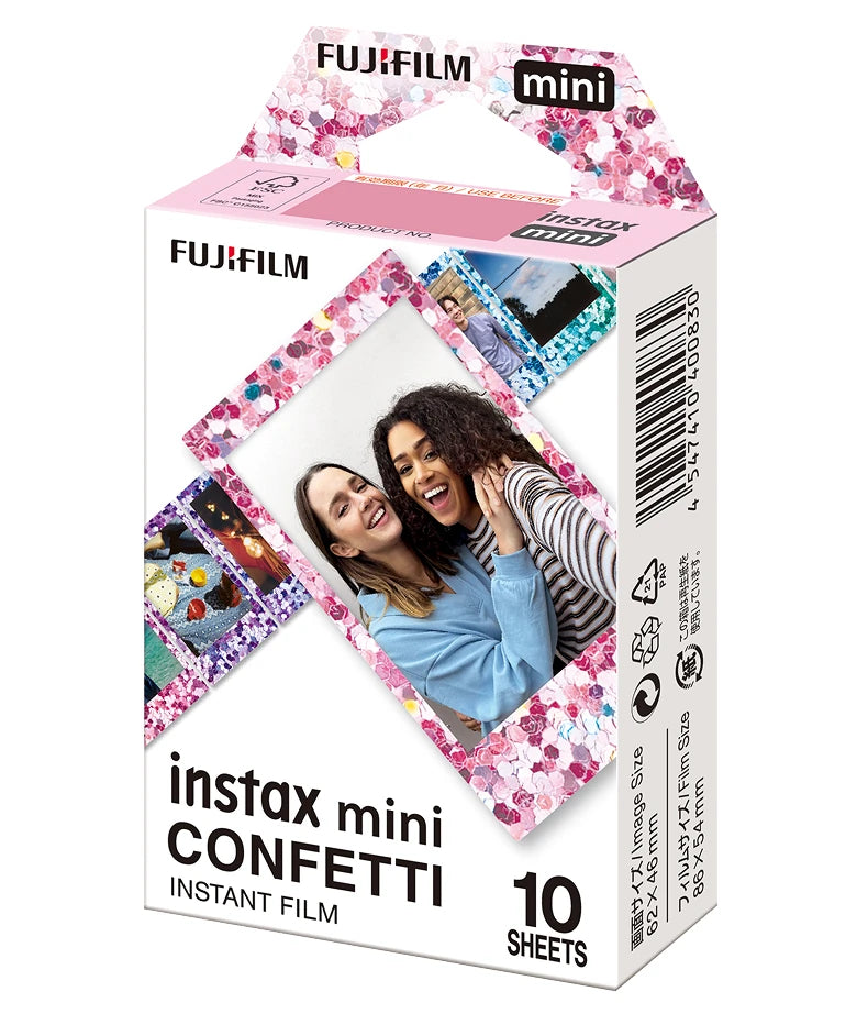 Instax Mini Confetti Film  - 10 Sheets Per Pack