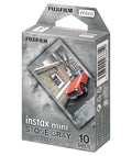 Instax Mini Film Stone Gray Film - 10 Sheets Per Pack