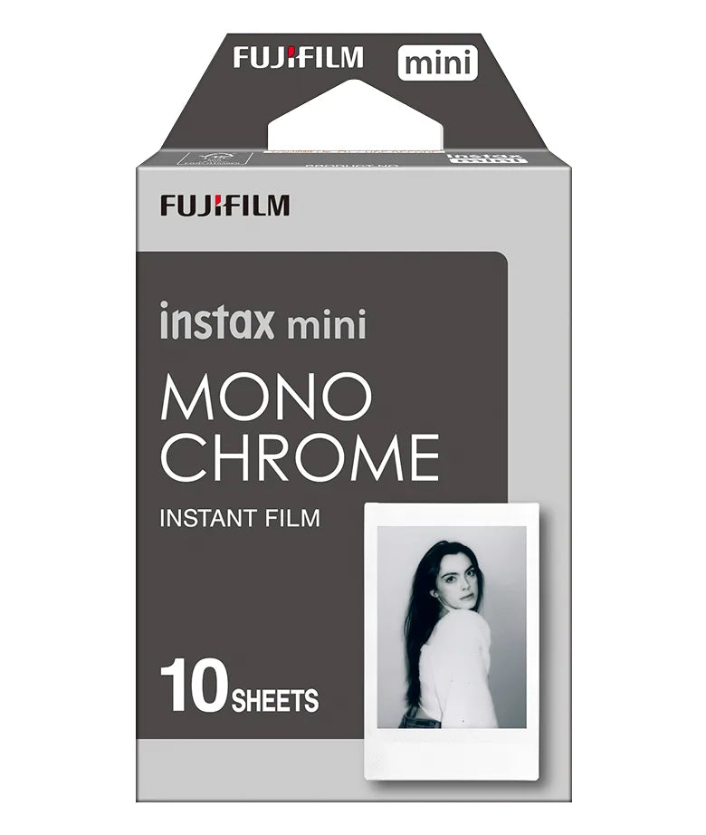 Instax Mini Monochrome Film - 10 Sheets Per Pack