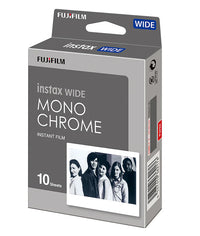 Instax Wide Monochrome Film - 10 Sheets Per Pack
