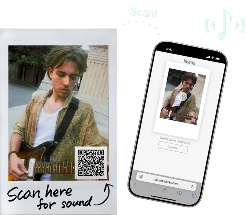 Instax Sound Print™