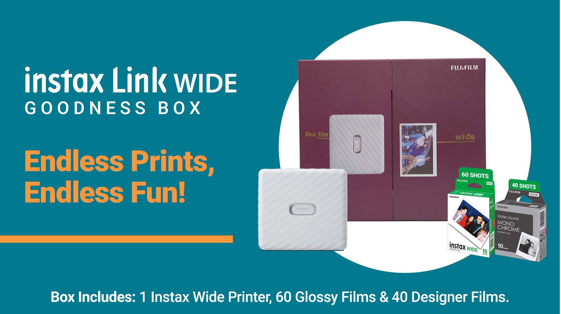 Instax Link WIDE Goodness Box