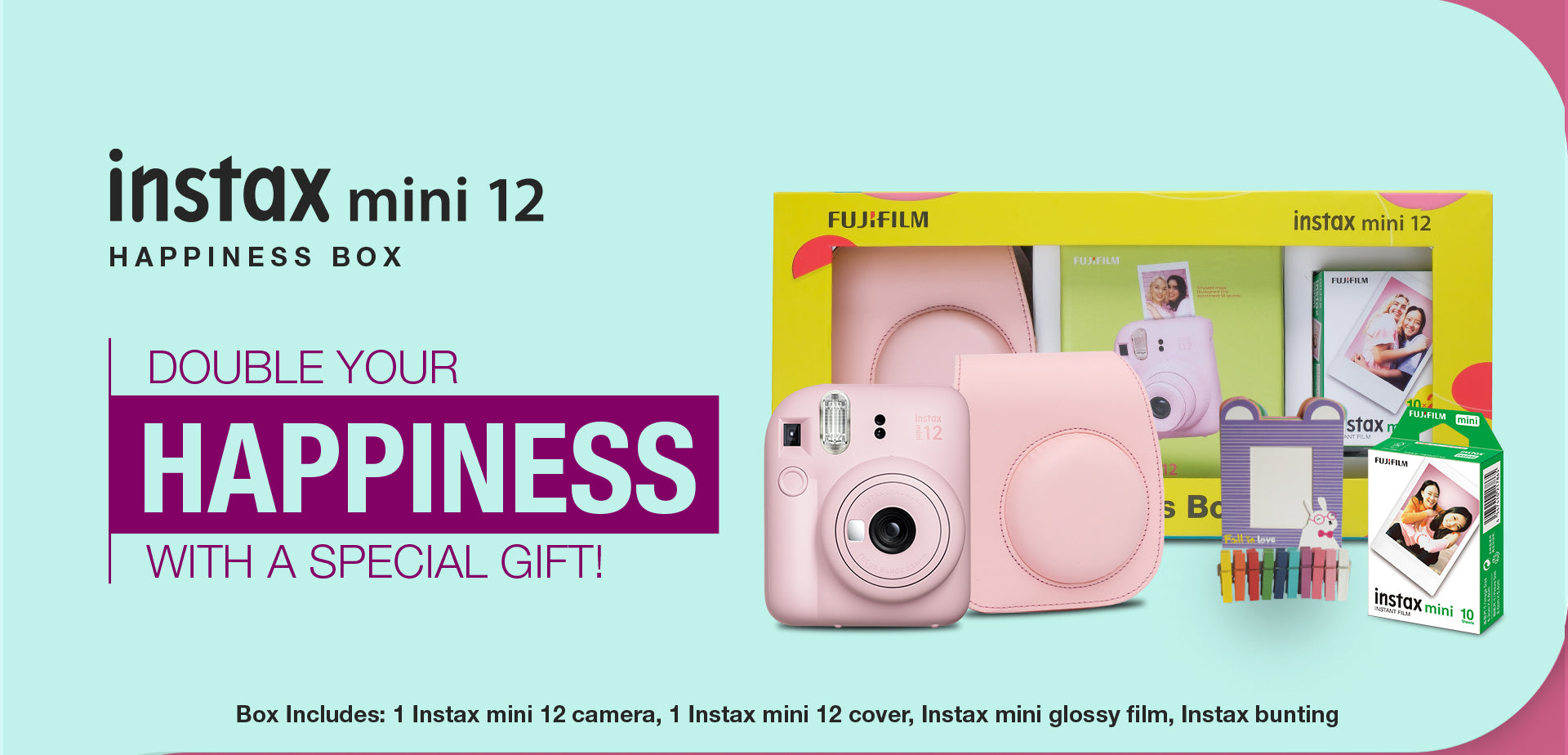 Instax Mini 12 - Happiness Box