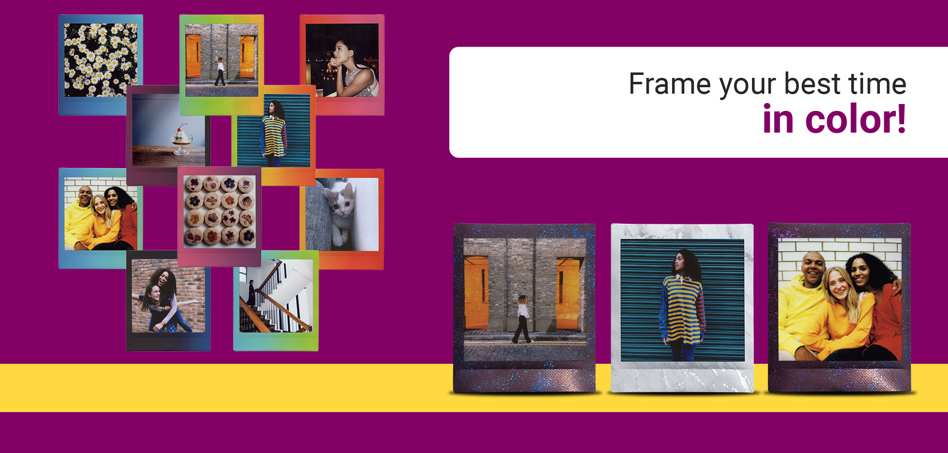 Instax Films - Multiple frame options