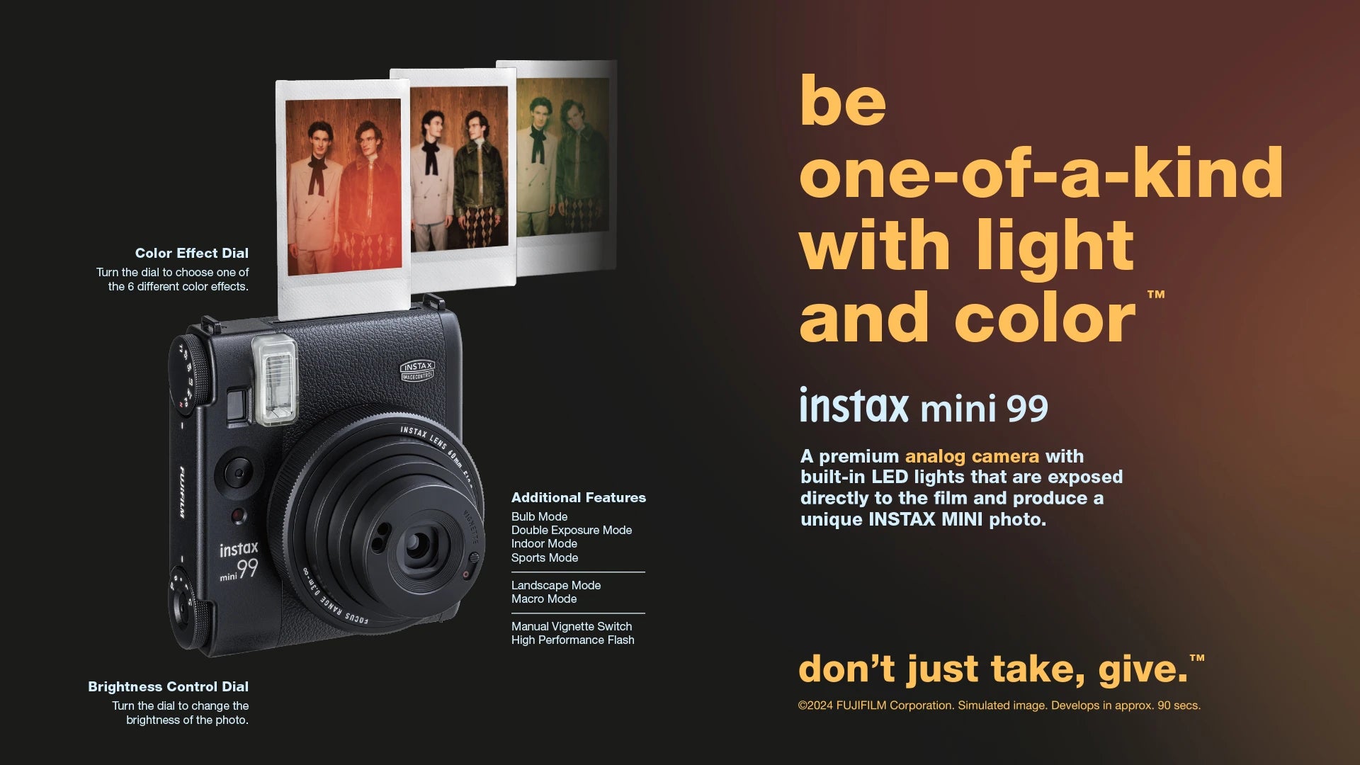 Instax Mini 99 - A Premium Analog Camera