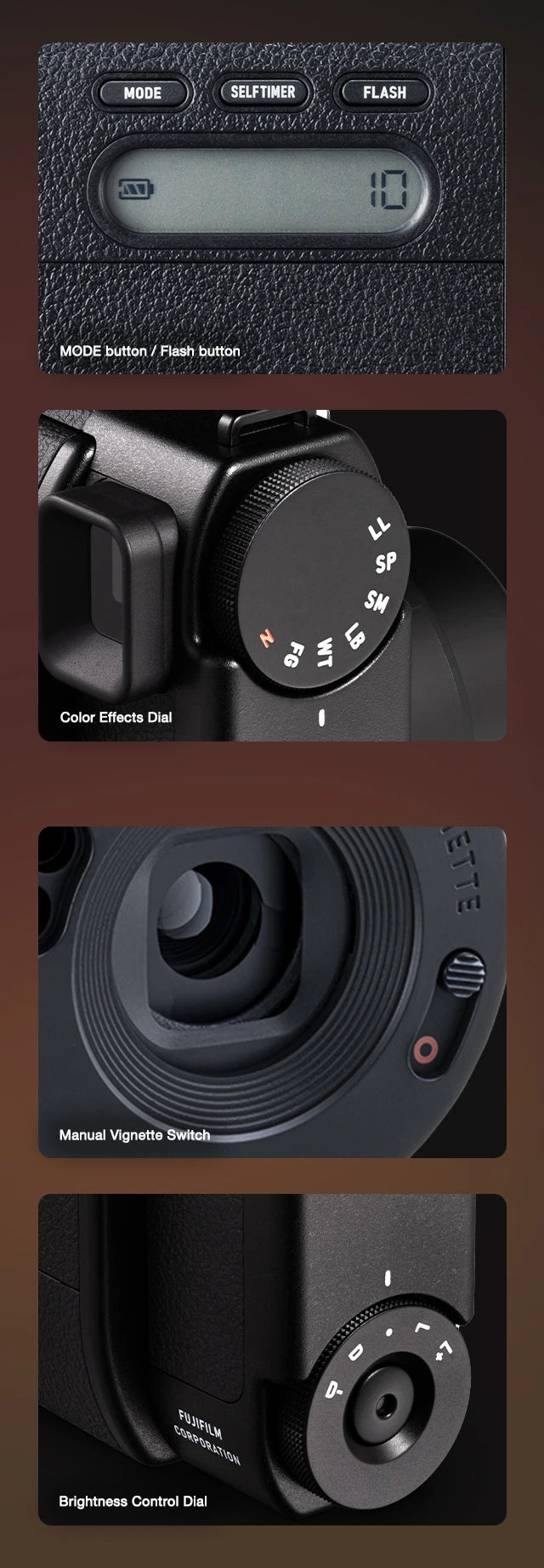Features of Instax Mini 99 Camera