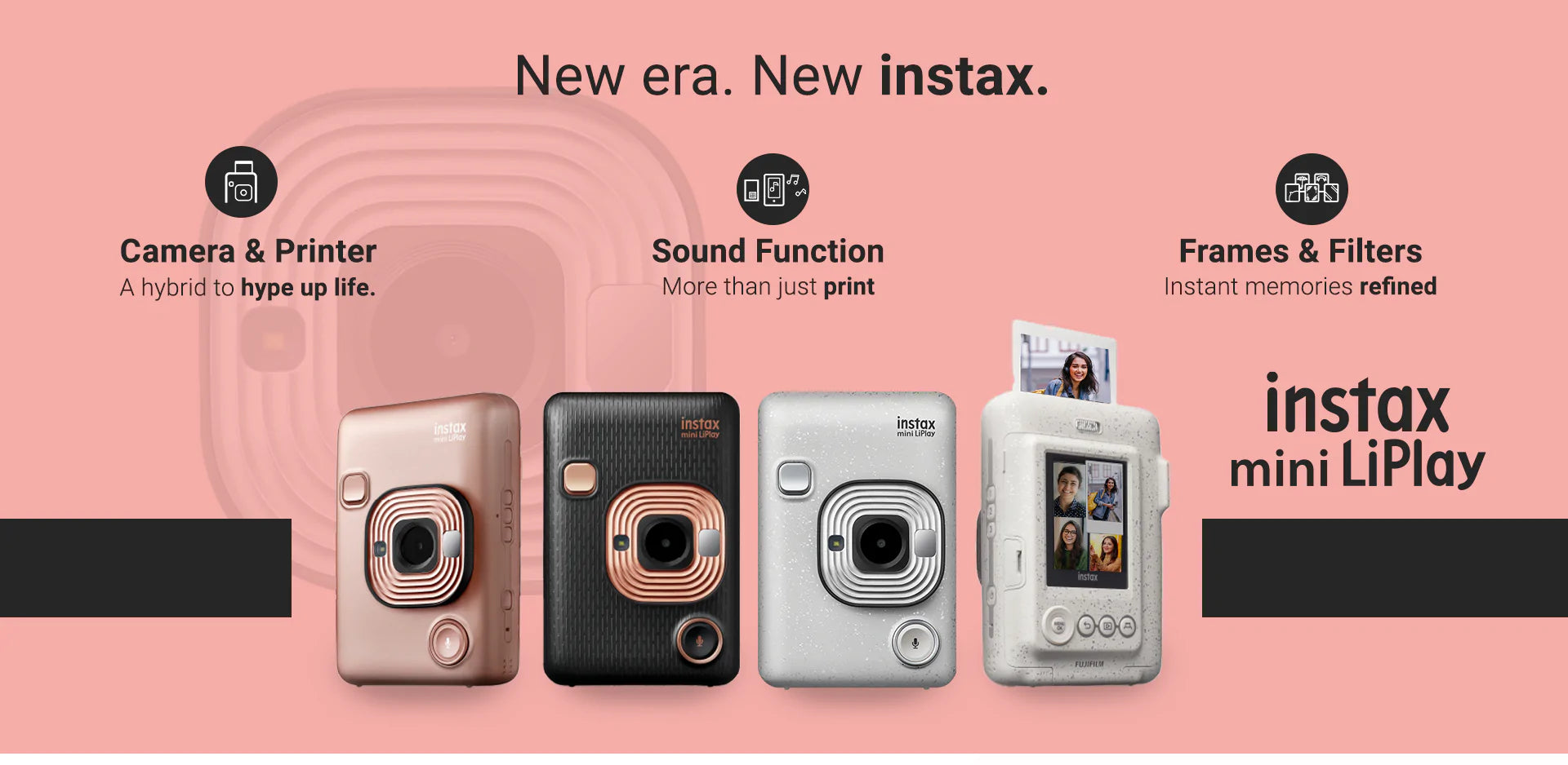 Instax Mini LiPlay - Features