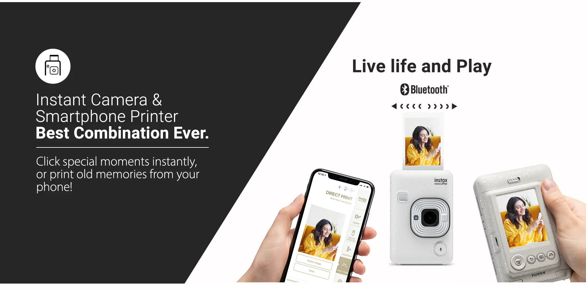 Instax Mini LiPlay - Instant Camera & Smartphone Printer