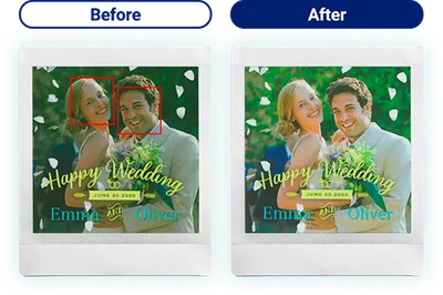 Fujifilm's unique image processing technology allows the camera to detect the subject, it then adjusts the brightness and color of the image accordingly.