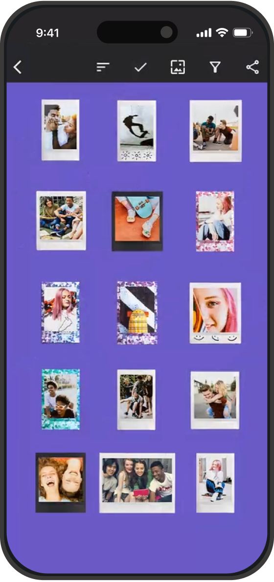instax UP app