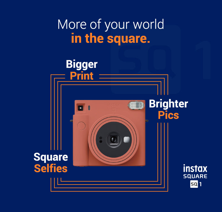 Instax Square SQ-1 Starter Kit - Instant Square Camera