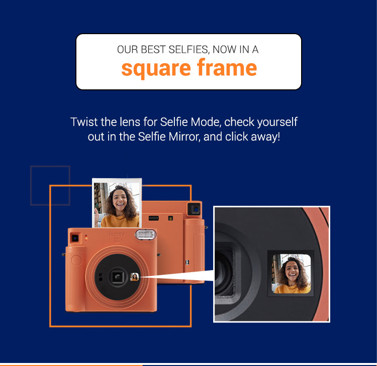 Instax Square SQ-1 Starter Kit - Selfie Mode
