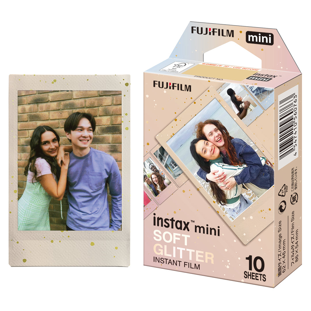 Instax Mini Film Soft Glitter Film - 10 Sheets Per Pack