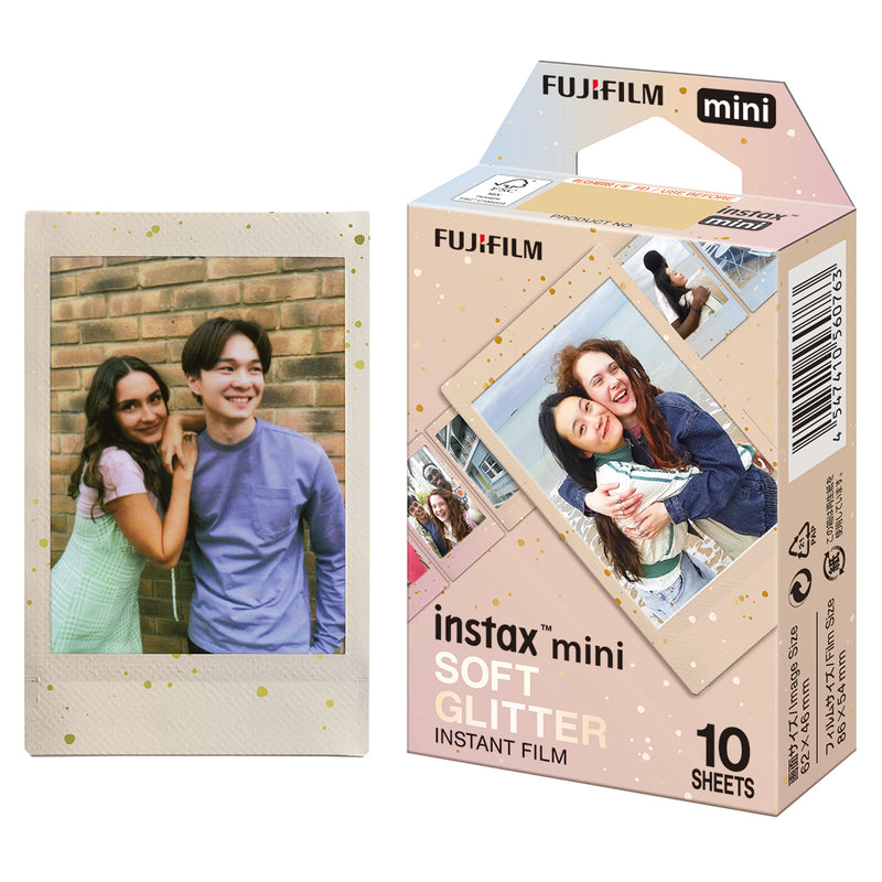 Instax Mini Film Soft Glitter Film - 10 Sheets Per Pack