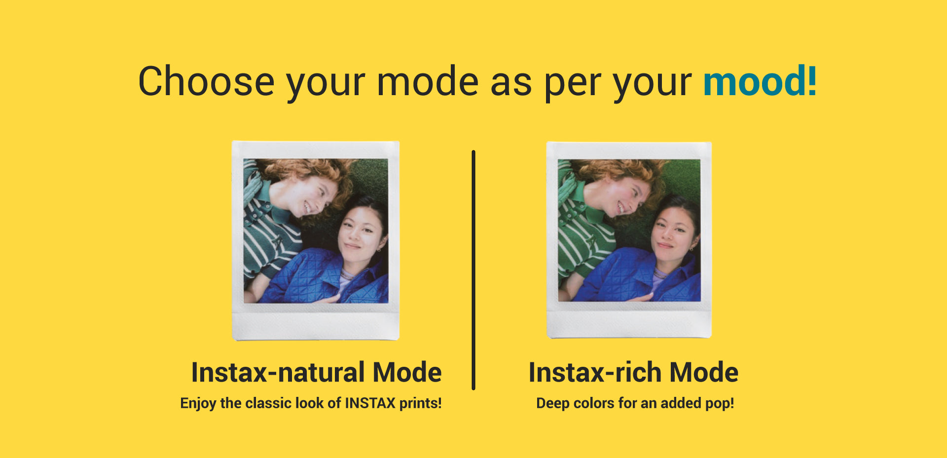 Instax SQ Link Square Printer - Enhanced Quality Photos