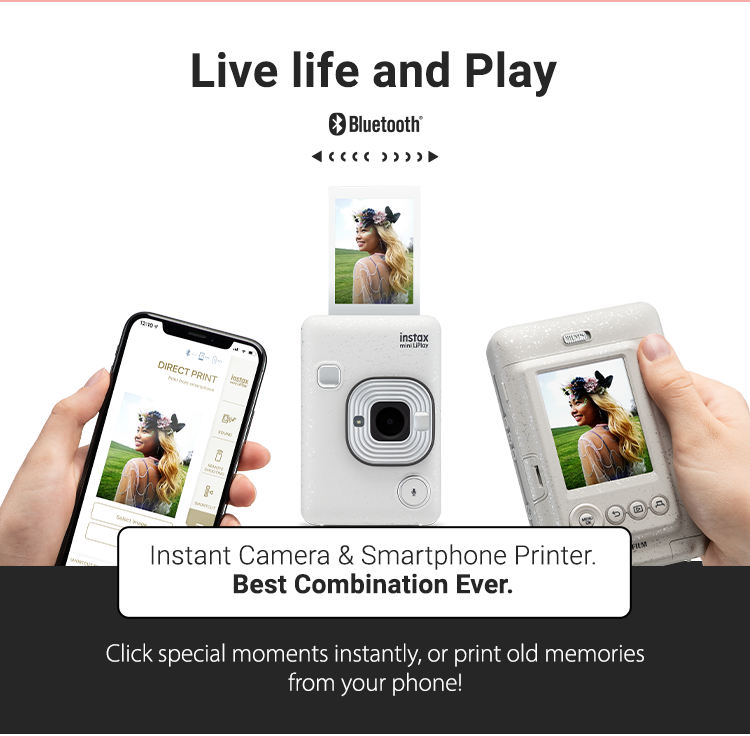 Instax Mini LiPlay - Instant Camera Plus Smartphone Printer