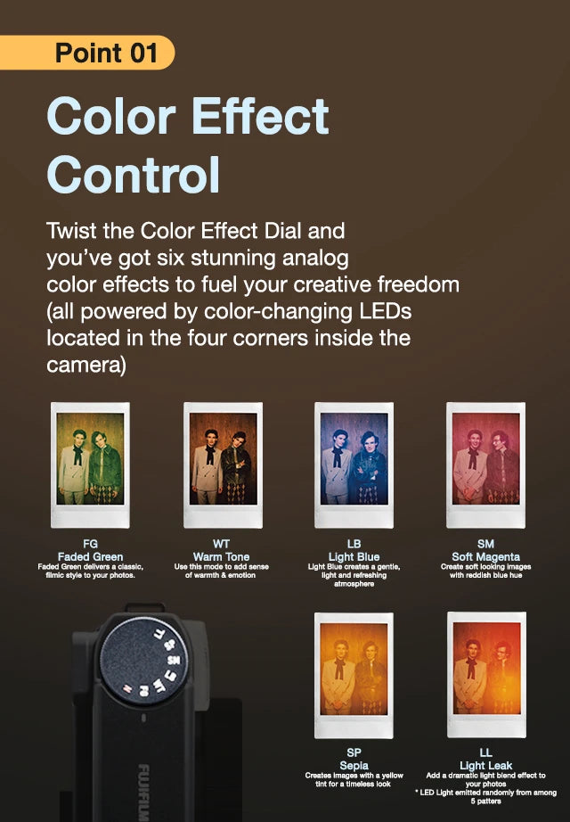 Instax Mini 99 - Color Effect Control