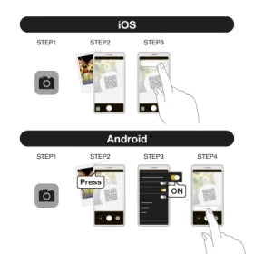 Scan the QR code with your smartphone