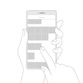 Select a photo from your smartphone camera roll