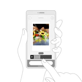 Cut the sound for your print, then tap the 