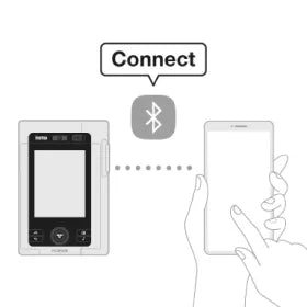 Connect your smartphone to the camera