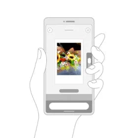 Set the position of the QR code, then tap 