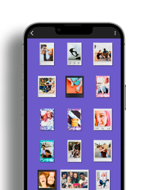 Organize your collection of scanned instax™ photos